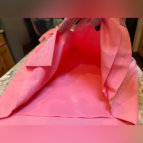 ✨ NWT Trina Turk Pink Puff Sleeve Sheath Dress | Size 6 | $378 Retail ✨.Lined - Picture 10 of 14